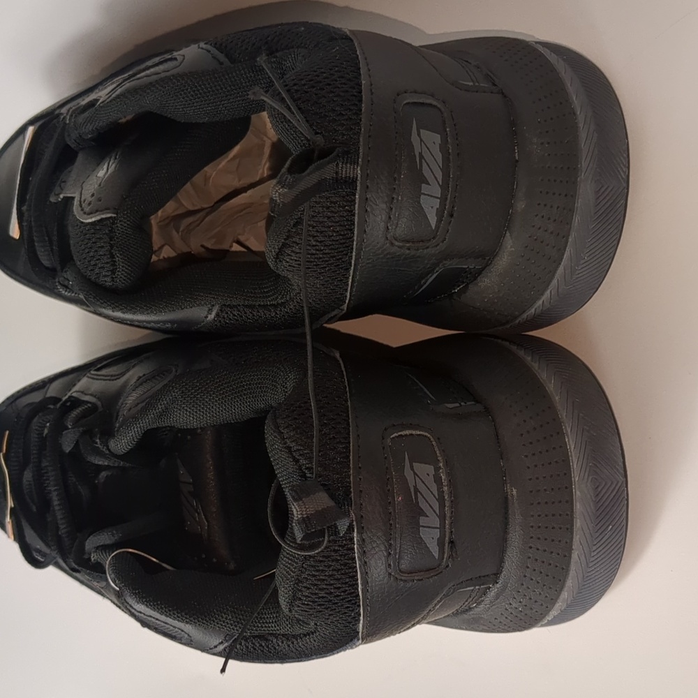 Avia Quickstep Wide Width Black Walking Shoes - Picture 4 of 4